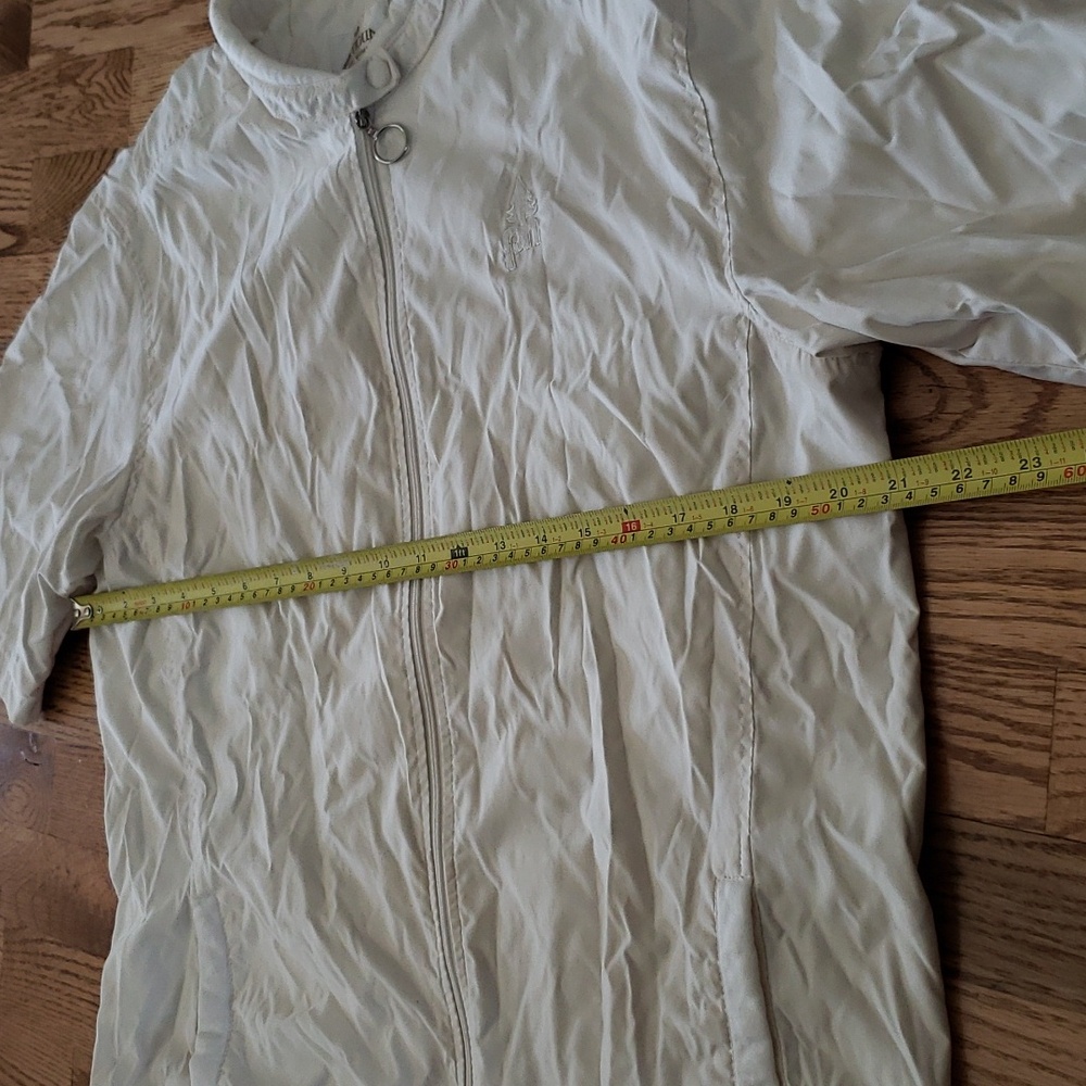 (M) Antigua Neutral Short Sleeve Jacket Gorpcore Hiking Nordic - Picture 6 of 7